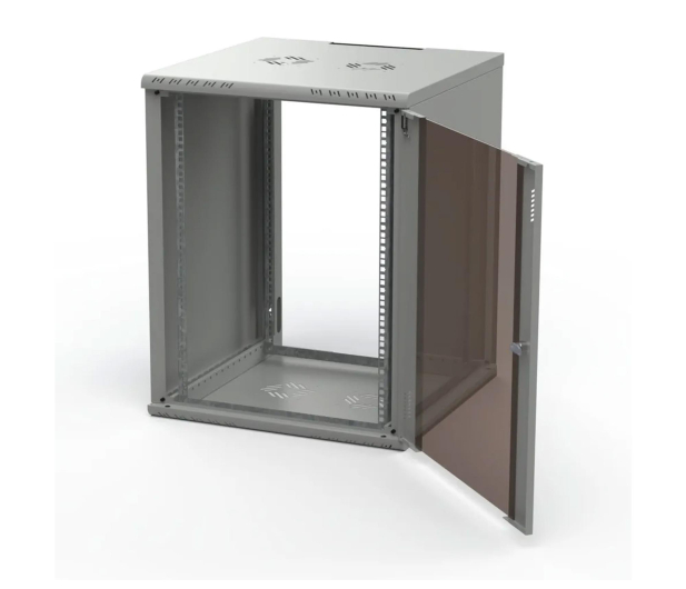ExtraLink  Wisząca 19" 15U 600x600mm Premium jednosekcyjna (szara) - 1323233 - zdjęcie 3